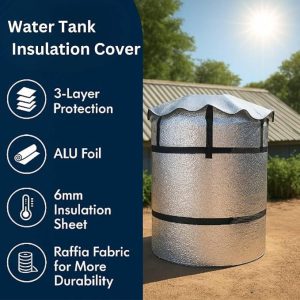 Water tank Insulation cover 6mm thickness Water tank Insulation jacket | Water tank Insulation cover to protect water from hot and cold weather