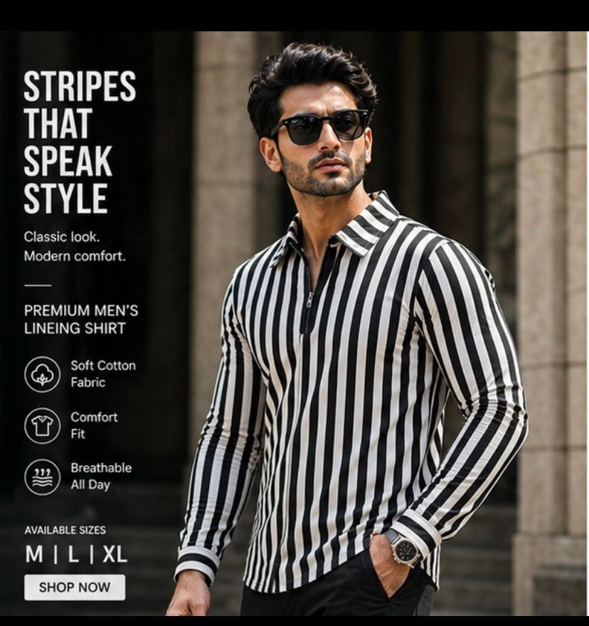 Men’s Premium Textured Linen-Look Shirt – Breathable Summer Casual - Image 3