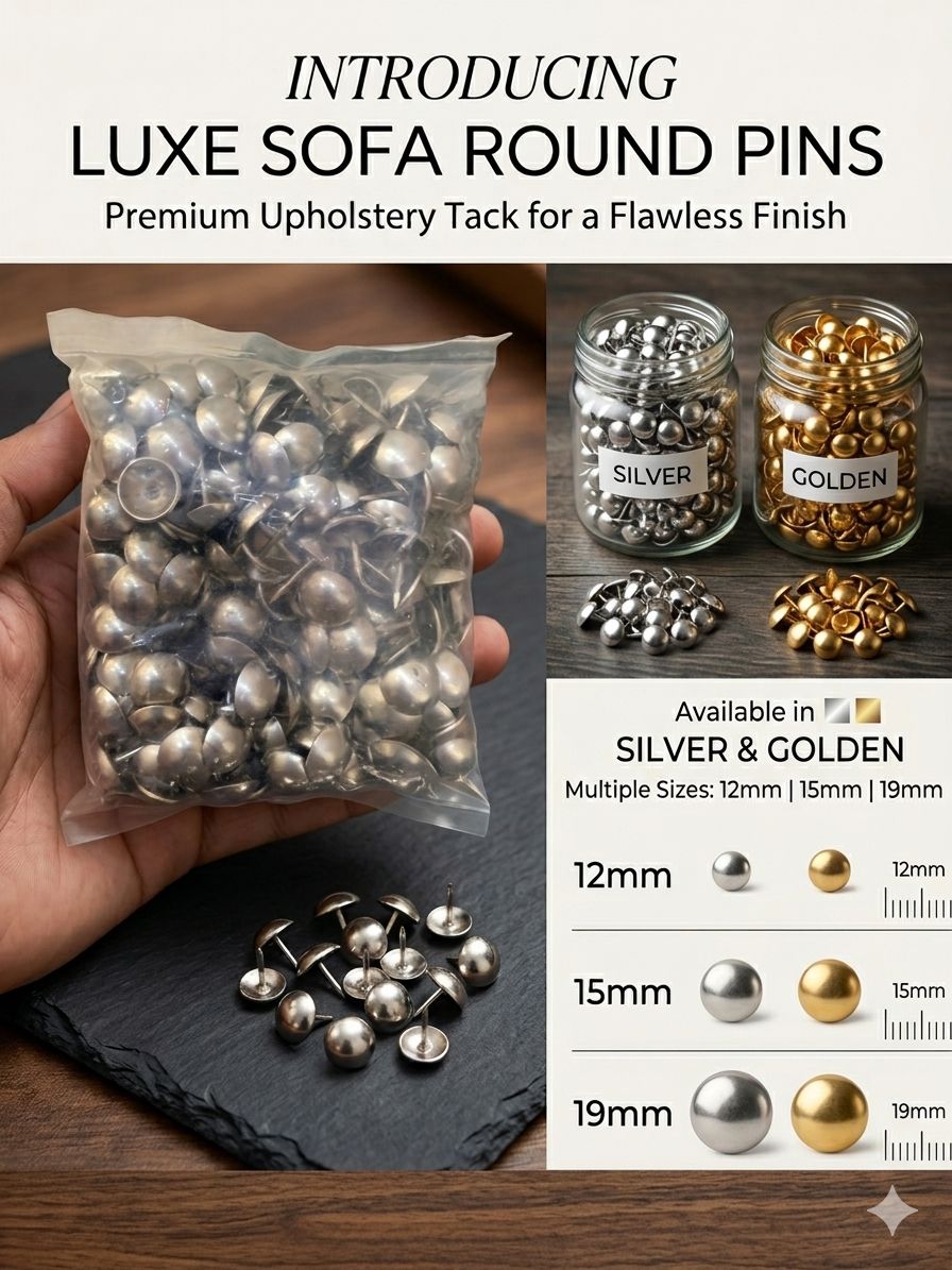 Sofa Round Pins pack of (25)