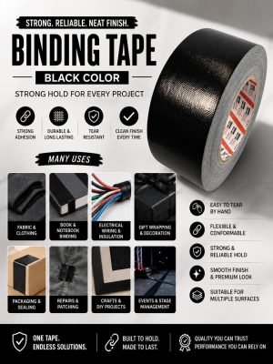 Binding tape duct tape for packing